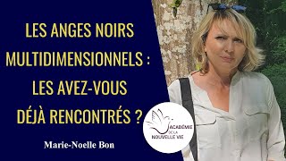 Les Anges Noirs Multidimensionnels  Les Avezvous Déjà Rencontrés MarieNoelle Bon [upl. by Samira]