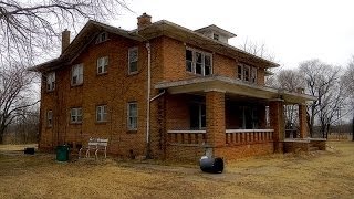 The abandoned mansion Fairfax Oklahoma [upl. by Ahsikel]