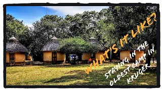 Pretoriuskop camp Kruger National park what to expect Travel Vlog [upl. by Oitaroh]