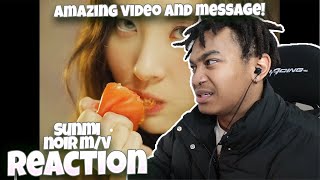 SUNMI선미  누아르Noir MV  REACTION  This Imagery [upl. by Ubald49]