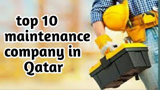 Top 10 maintenance company in Qatar [upl. by Archle]