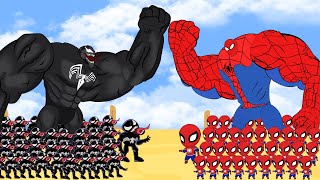 999 SPIDERMAN vs Evolution of Venom  The New Empire  Who Is The King Of Super Heroes [upl. by Nadiya874]