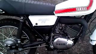 Yamaha DT175 1976 twinshock first test run [upl. by Kary74]