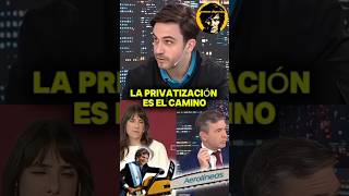 La PRIVATIZACIÓN ES EL CAMINO javiermilei mileipresidente [upl. by Attennod]