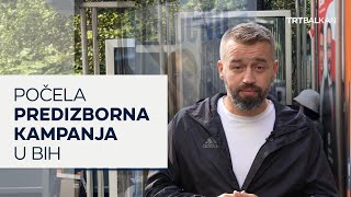 Počela predizborna kampanja u BiH [upl. by Brien796]