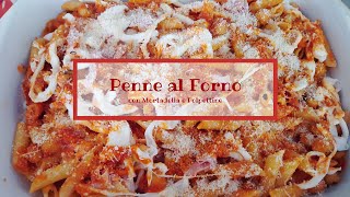 Penne al Forno con Mortadella e Polpettine [upl. by Renckens]