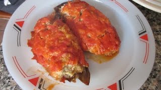 Ricetta Pugliese SalentoMelanzane ripiene Maranciane Chine con mia Nonna [upl. by Duomham]