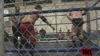 IWLPWU ChampionshipsSteel Cage MatchDoom vs quotCast Ironquot Cothern from Steel Cage Magnolias Pt 2 [upl. by Dorothee]