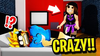 I Got A Roommate I Caught HER SPYING On Me in Roblox BROOKHAVEN RP [upl. by Einiar]