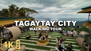 New Spots in Tagaytay City to Visit in 2024  Walking Tour  Cavite Philippines [upl. by Maurey]