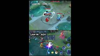 HOK LAM VS AOV LAMhokcreator hokstudio honorofkings lam [upl. by Nitin517]