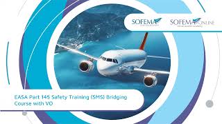 EASA Part 145 Safety Training SMS Bridging Online Course with VO Introduction  SOL [upl. by Amehsyt]