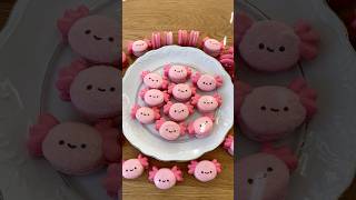 Axolotl macarons macaron axolotl 馬卡龍 [upl. by Talmud]