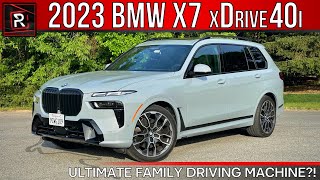 The 2023 BMW X7 xDrive40i Is The Ultimate Driving 3Row Family SUV [upl. by Harts]