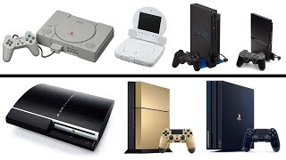 All PlayStation Console Generations Unboxing 19942019 PS1 PS2 PS3 PS4 [upl. by Joannes]