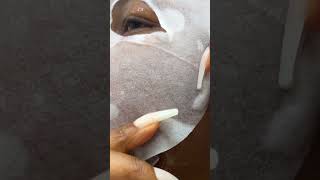 100 Days 100 Face Sheet Masks Day 20 skincare koreanskincare skin beauty facemask skincaretips [upl. by Cayla]