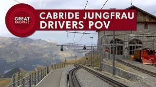 Cabride Jungfrau  Part 1 • POV • Great Railways [upl. by Nevyar]