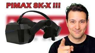 EVERYTHING Pimax Announced Today  Including Pimax 8KX Pimax 8K Audio Headstrap Controllers [upl. by Suiremed329]