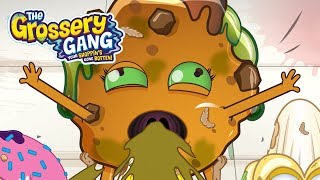 Grossery Gang Cartoon  COOKIE VOMIT  Videos For Kids [upl. by Elletse348]