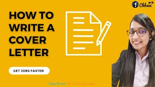 How to write a cover letter Get jobs faster [upl. by Derina908]