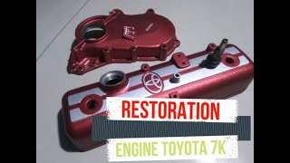 TOYOTA 7K ENGINE RESTORATION [upl. by Sweatt]