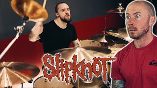 Drummer Reacts To  ELOY CASAGRANDE  SLIPKNOT  THE HERETIC ANTHEM Drums Only [upl. by Litt]