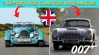 TOP 7 AUTOS DEPORTIVOS CLASICOS BRITANICOS QUE MARCARON LA HISTORIA Y EL FUTURO DE LOS DEPORTIVOS [upl. by Siaht542]