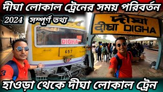 Howrah to Digha Local Train 2024  Santragachi to digha local train Journey Panskura to digha local [upl. by Raclima]