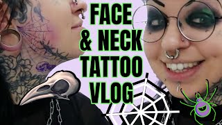 Tattoo Vlog  Face amp Neck Gap Filler  Emily Boo [upl. by Suoicerp]