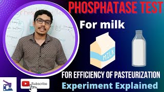 Phosphatase Test for milk Test for efficiency of Pasteurization of milkAlkaline Phosphate Test Kit [upl. by Adnahsat]