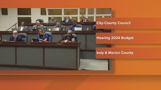 Indianapolis CityCounty Council to hear 2024 budget Monday [upl. by Haily746]