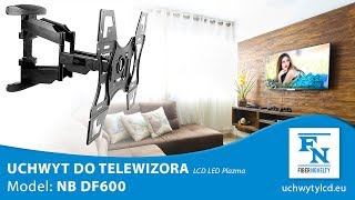 DF600  Wysokiej jakości obrotowy uchwyt do telewizorów LCD LED 32quot  70quot [upl. by Watkins]