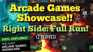 MCOC  Arcade Games Showcase  Right Side Full Run and Breakdown 2 Revives [upl. by Richie]