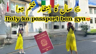 Alhamdulillah Isi Din Ka Intzar Tha  Italian Passport Ban Gaya  Italian Citizenship [upl. by Undry]