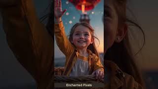 Preview The Adventure of the Starlit Hot Air Balloon  Magical Bedtime Story for Kids [upl. by Thorner]