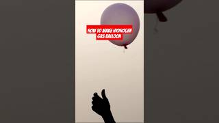 How to make hydrogen gas balloon [upl. by Case]