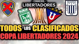 Todos los EQUIPOS PARTICIPANTES de la COPA LIBERTADORES 2024  Clubes debutantes y gigantes afuera [upl. by Yadnus]