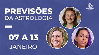 PREVISÕES DA ASTROLOGIA DE 07 A 13 DE JANEIRO │ PERSONARE [upl. by Alejoa]