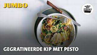 Wat eten we Gegratineerde kip met pesto [upl. by Whitcher546]