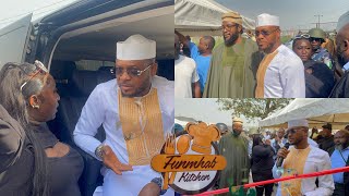 HONORABLE SHINA PELLER ABU ABEL OFFICIALLY OPEN PORTABLE MANAGER RESTAURANT  FUNMHAB KITCHEN [upl. by Asehr]