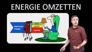 Natuurkunde uitleg ENERGIE OMZETTEN [upl. by Aicirtel280]