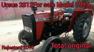 Ursus 2812 tractor for sale 50hp model 1995 old model rejesterd 2016 new caditon amizing video [upl. by Asseralc]