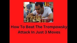 How To Beat The Trompowsky Attack In Just 3 Moves  Chess Opening Traps [upl. by Enilram]