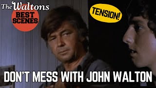 The Waltons Best Scenes Dont Mess With John Walton  The Boy from the CCC [upl. by Iralam]