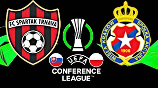 Spartak Trnava 31 Wisła Kraków  CONFERENCE LEAGUE 202425 [upl. by Accebar422]