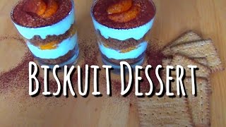 Biskuit Dessert im Glas [upl. by Nnahsal365]