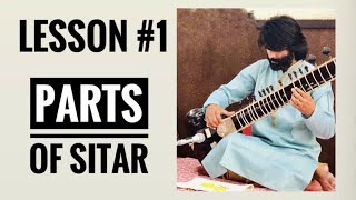 Sitar Tutorial Lesson1  Basic Introduction of Sitar Parts of Sitar  By Dr Ashok Kumar Chambyal [upl. by Zigmund]