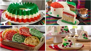 Postres Tricolor  Recetas para las fiestas patrias [upl. by Drawyeh]