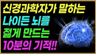 늙지 않는 뇌를 만드는 충격적인 비밀  10분만에 뇌를 바꾸는 10가지 방법  새로운 뇌세포 만드는 법  책읽어주는여자  오디오북  치매예방  두뇌건강비법  인생조언 [upl. by Notxarb]