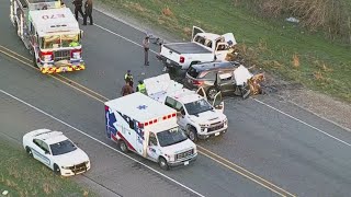 What caused the fatal Johnson County car collision that killed six and injured three more [upl. by Midian683]